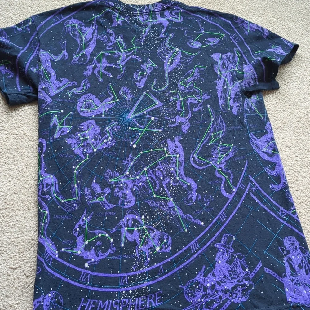 🍋✨Liquid Blue Constellation tee size S - Picture 6 of 6